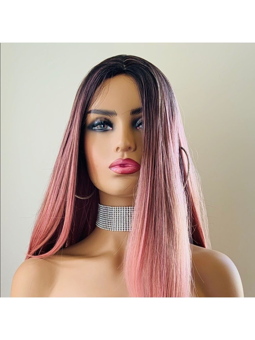 Gorgeous Effortless Style Ombre Pink Synthetic Wig  - NO FURTHER DISCOUNT! 🌷